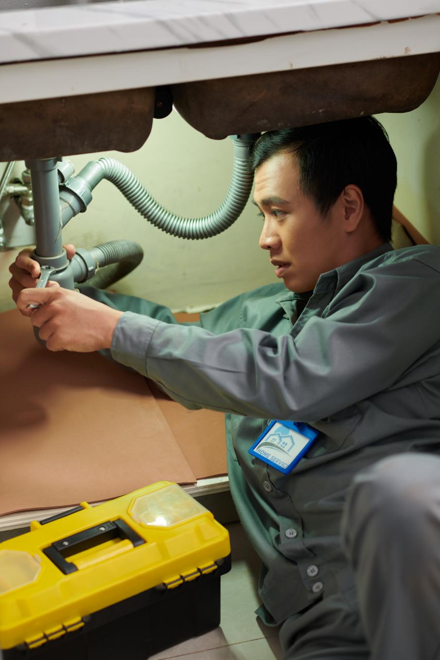 Professional plumbing work